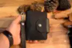 Afrodit Fermuarlı Cüzdan Çıtçıtlı Tasarım Hakiki Deri El Yapımı