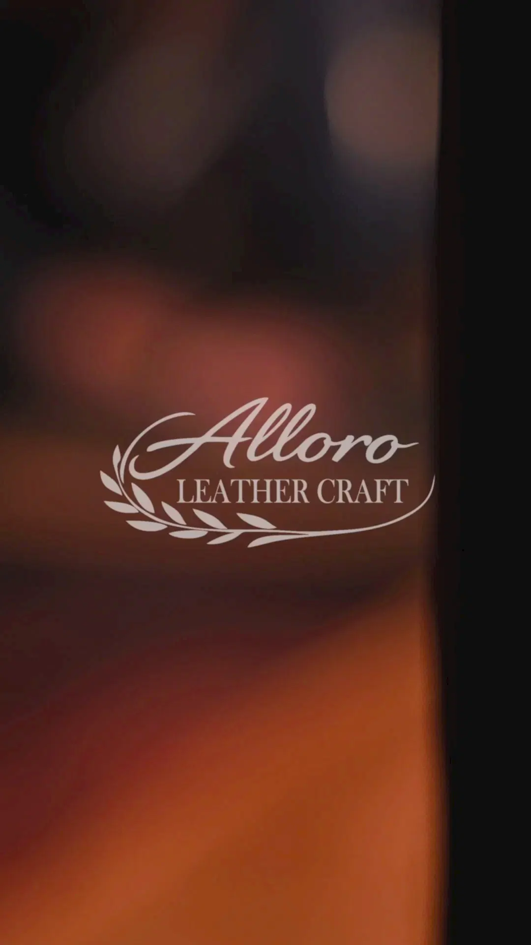 Alloro Leather Craft video