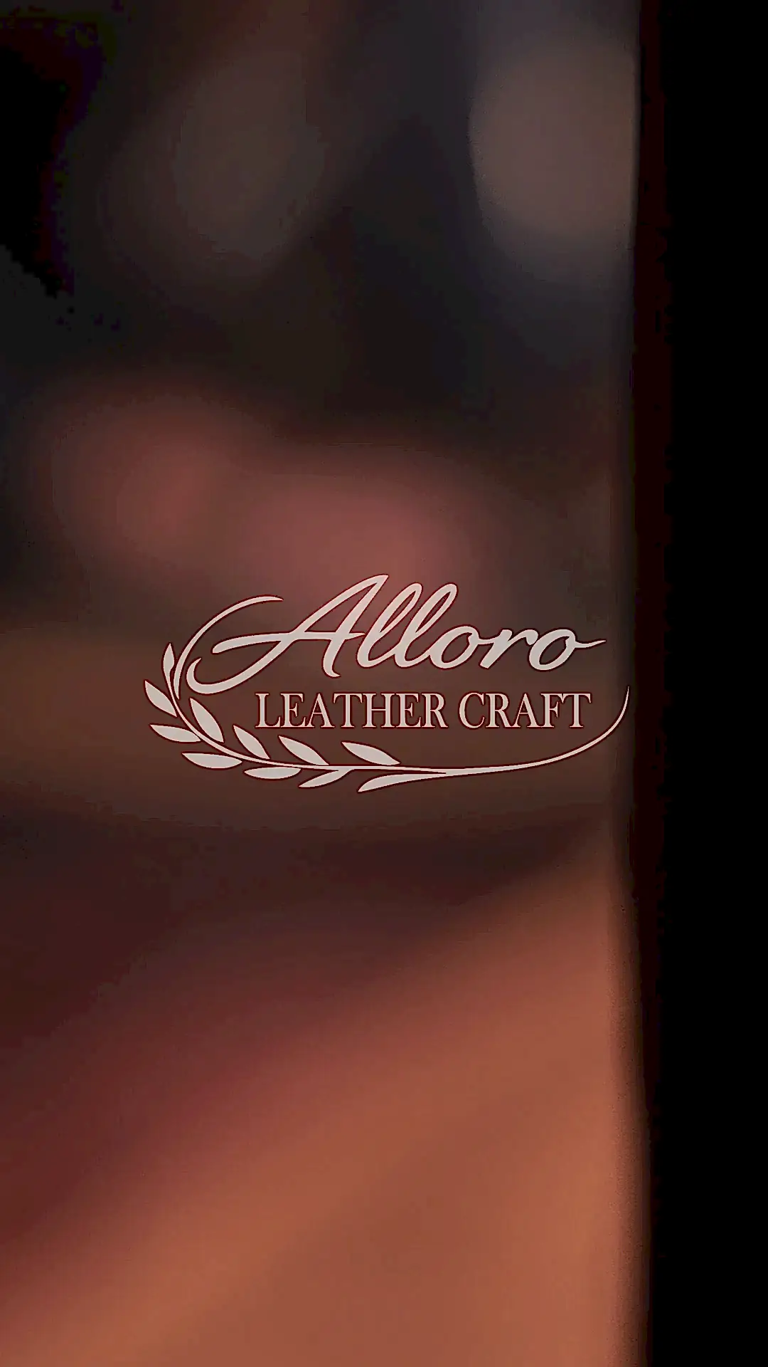 Alloro Leather Craft video