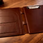 Veys A5 Organizer Deri El Yapımı Hakiki Deri Clipboard